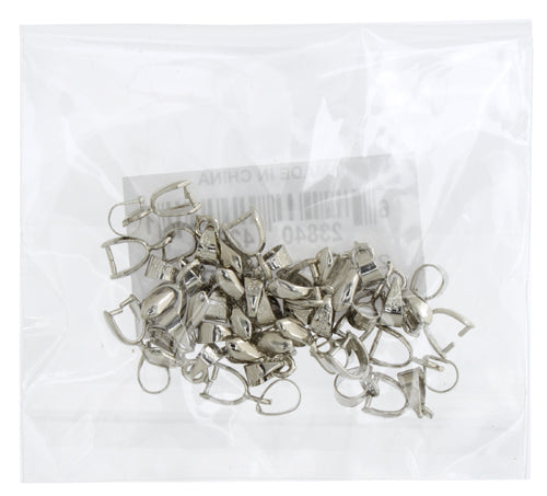 Pinch Bail Rhodium Lead Free / Nickel Free