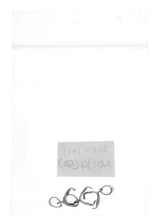 Pinch Bail Rhodium Lead Free / Nickel Free