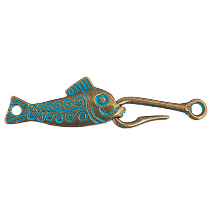 Hook & Eye - Fish 55x13mm - Cosplay Supplies Inc