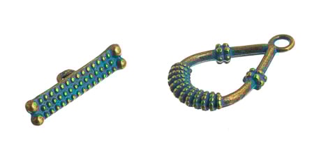 Toggle - Fancy Drop 25x20mm