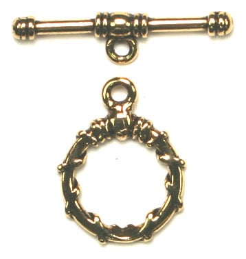 Toggle-Rope 15mm Antique  Lead Free / Nickel Free