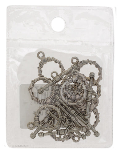 Toggle-Rope 15mm Antique  Lead Free / Nickel Free