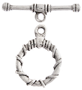 Toggle-Rope 15mm Antique  Lead Free / Nickel Free - Cosplay Supplies Inc