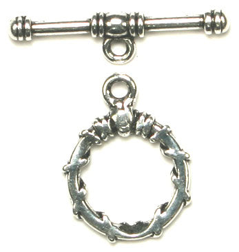 Toggle-Rope 15mm Antique  Lead Free / Nickel Free