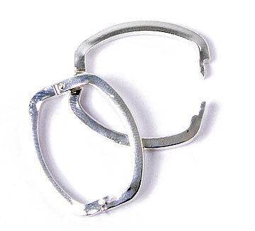 Necklace Shortener 26.5x20mm Silver Lead Free / Nickel Free