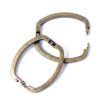 Clasp 26.5x20mm Necklace Shorteners Antique Gold Lead Free / Nickel Free