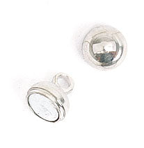 Magnetic Clasp Lid Shape 5x10mm Nickel 10Pairs