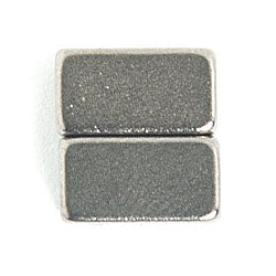 Magnetic Clasp Rectangular 11x6x6mm 2Hole Nickel 10Pairs