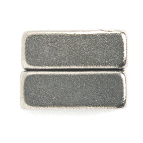 Magnetic Clasp Rectangular 16x6x6mm 3Hole Nickel 10Pairs