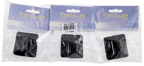 Multi-Strand Wood Hook And Eye 4.5x4.8x1.2cm