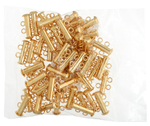 Tube Clasp With 2-Strands Lead Free / Nickel Free