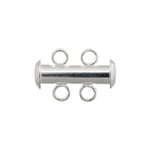 Tube Clasp With 2-Strands Lead Free / Nickel Free - Cosplay Supplies Inc