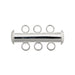 Tube Clasp With 3-Strands Lead Free / Nickel Free - Cosplay Supplies Inc