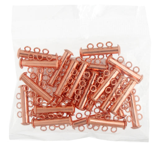 Tube Clasp With 3-Strands Lead Free / Nickel Free