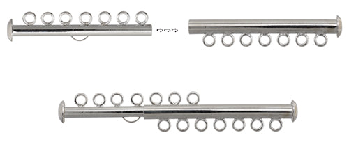 Tube Clasp With 7-Strands Lead Free / Nickel Free