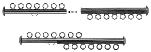 Tube Clasp With 7-Strands Lead Free / Nickel Free