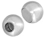 Magnetic Clasp - Ball 18x11.5mm  Lead Free / Nickel Free (1pc)