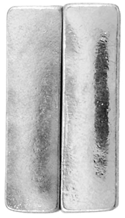 Magnetic Clasp Rectangle 13x25mm (5pcs) Lead Free / Nickel Free - Cosplay Supplies Inc