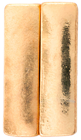 Magnetic Clasp Rectangle 13x25mm (5pcs) Lead Free / Nickel Free - Cosplay Supplies Inc