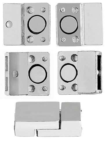 Magnetic Clasp-Flat (1pc) 19x13.5mm  Lead Free / Nickel Free