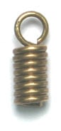 Brass Spring Only With 2.5mm Loop 