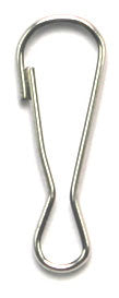 Necklace Hooks Nickel (Lanyard Hook)