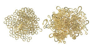 Hook & Eye 23x6mm 100 Sets Lead Free / Nickel Free