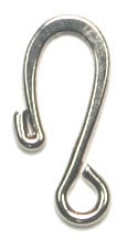 Hook & Eye 23x6mm 100 Sets Lead Free / Nickel Free