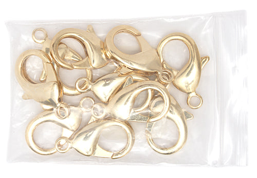 Lobster Clasp 26mm Brass Nickel Free / Lead Free 