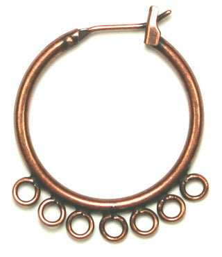 Chandelier Earring 7 Ring 23mm 