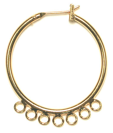 Chandelier Earring 7 Ring 29mm 