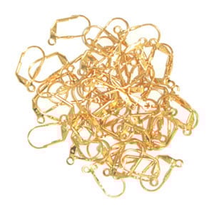 Lever Back Earwire With Shell Shape Lead Free / Nickel Free