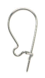 Kidney Earwire Surgical Steel 17x8mm