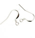 Fish Hook Earwire Slender Stainless Steel Lead Free / Nickel Free