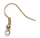 Fish Hook Earwire 18mm With Ball & Spring Lead Free / Nickel Free