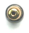 Earring Bullet Clutch 6x5mm Gold Lead Free / Nickel Free
