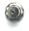 Earring Clutch Bullet Nickel Color 6x5mm