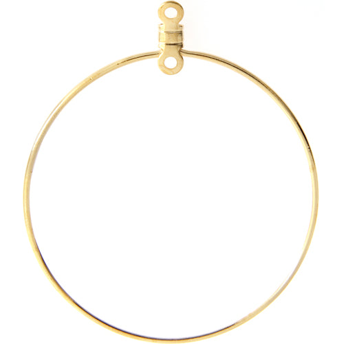Earhoop Link Round 38mm Lead Free / Nickel Free - Cosplay Supplies Inc