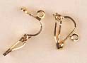 Clip-On Earring With Hook 13x8mm Lead Free / Nickel Free