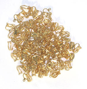 Clip-On Earring With Hook 13x8mm Lead Free / Nickel Free