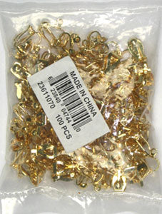 Clip-On Earring With Hook 13x8mm Lead Free / Nickel Free