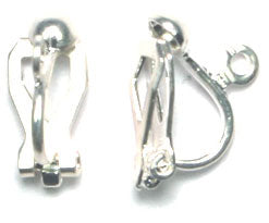 Clip-On Earring With Hook 13x8mm Lead Free / Nickel Free