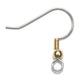 Fish Hook 2-Tone (Brass/Tin) Nickel Free - Cosplay Supplies Inc