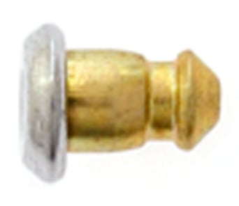 Earring Bullet Clutch Silver/Brass Nickel Free - Cosplay Supplies Inc