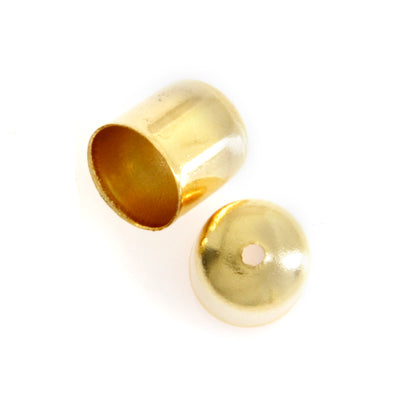 Necklace Caps 8mm Gold
