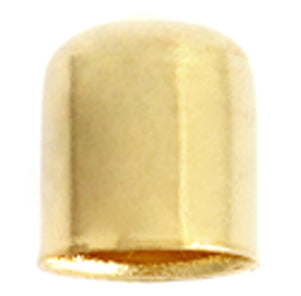 Necklace Caps 8mm Gold - Cosplay Supplies Inc