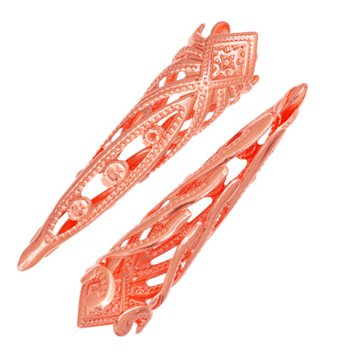 Filigree Cone 8x28mm Lead Free / Nickel Free