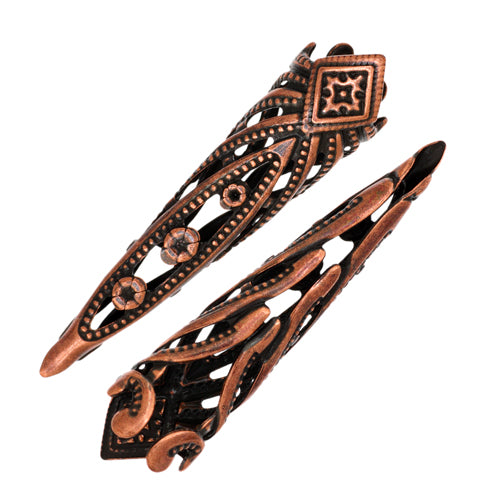 Filigree Cone 8x28mm Lead Free / Nickel Free