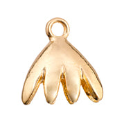 Kumihimo End Cap 22x20mm Oval  Lead Free / Nickel Free - Cosplay Supplies Inc