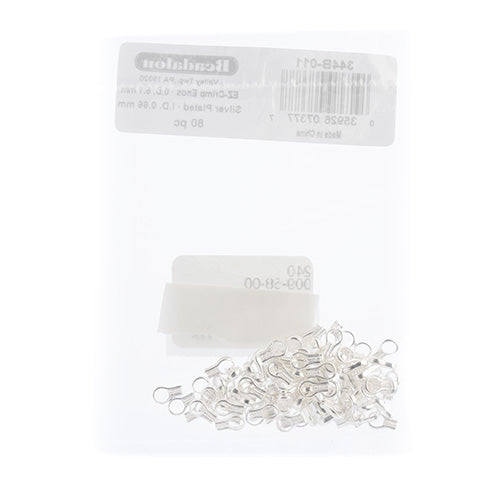 Beadalon Ez-Crimp End  Plated 80pcs
